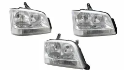 Farol Direito S10 Blazer 2001 a 2011 Cromado